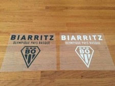 BIARRITZ BO PATCH FLOCAGE RUGBY - 13 CM PAR 11 CM