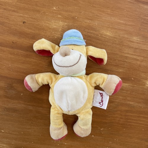 Peluche doudou chien jaune