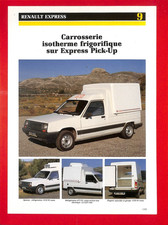 RENAULT EXPRESS / PICK-UP ISOTHERME / LAMBERT GEMENOS ( 13 ) FICHE