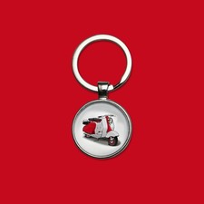 Porte clefs scooter lambretta - porte-clefs,
