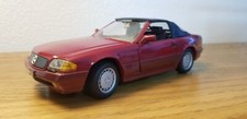 Mercedes-BENZ 500 SL - Revell 1.18 - Miniature Bordeaux - Rare Vintage Collector