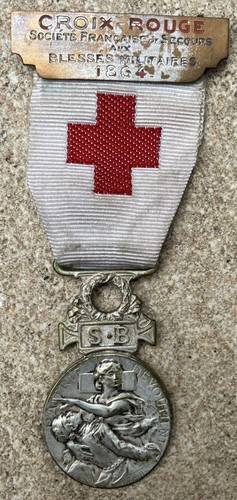Médaille croix rouge 1864 - croix, 1864-66