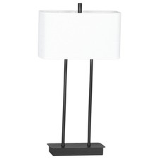 Lampe De Table Noire Et