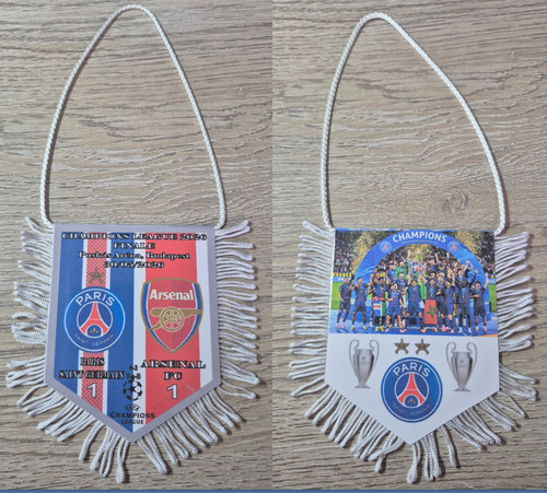 Fanion 9x11cm champions - champions, league