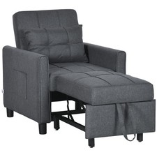 HOMCOM Fauteuil convertible 1