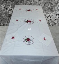 Nappe Brodée faite Mains
