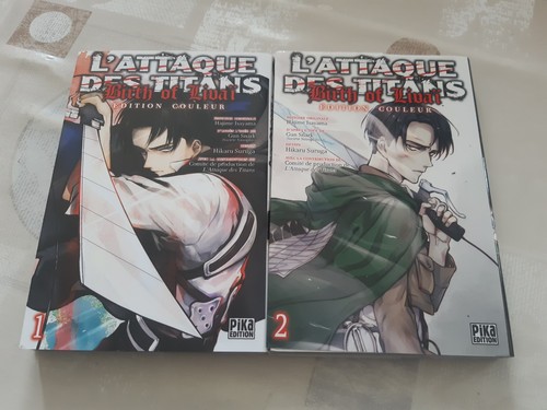 Lot mangas l attaque des - lot,