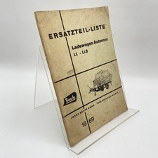 Bautz Remorque Autonome Ll Llb Liste Pièces Détachées Catalogue Réparation 1969
