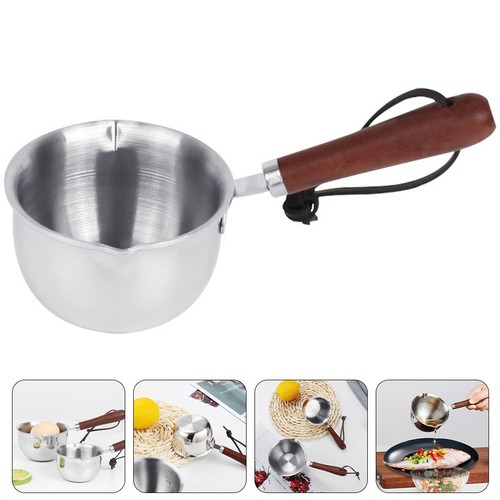 Poêle inox pot - poêle, lait