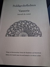 Vannerie (travail du rotin) /