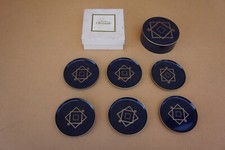 RARE BOITE DE 6 SOUS-VERRES