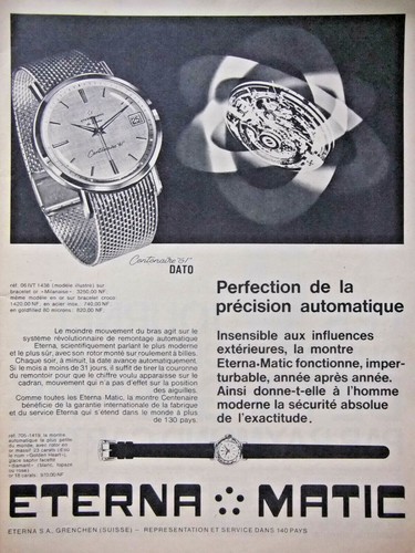 Publicité presse 1962 - de,