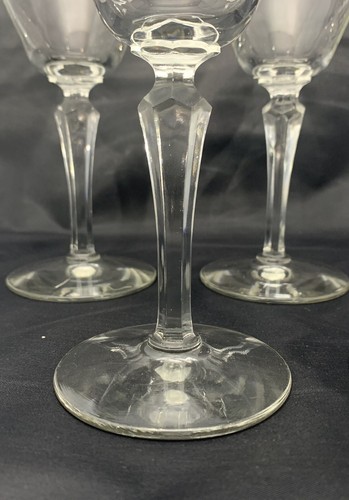 Set vintage etched sherry - set,