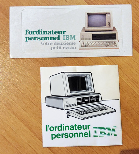 Ibm 5150 sticker ancien - sticker,
