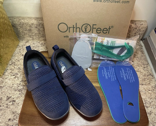 Orthofeet quincy blue womens - orthofeet,
