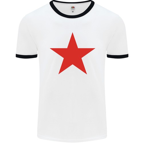 Shirt ringer rouge - t-shirt,