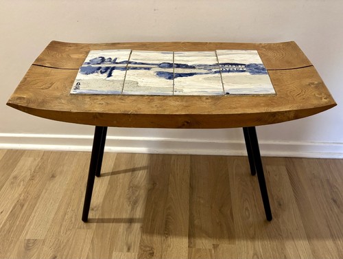 Table basse scandinave années - table,