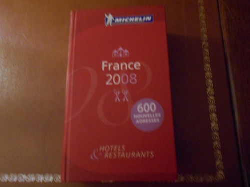 Guide michelin rouge france - guide,