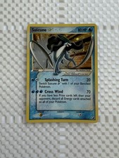 Suicune Gold Star Holo Card