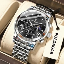 Montre homme poedagar - poedagar, acier