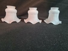  3 Tulipes Ancienne en verre