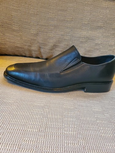 Cole haan black leather dress - cole,