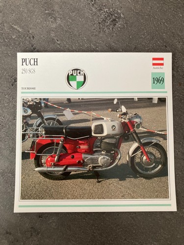 Carte fiche moto collection - moto,