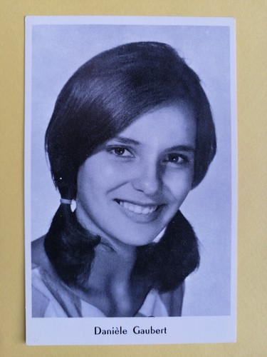 Carte photo actrice - carte,