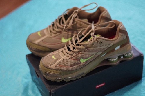 Nike shox supreme olive - supreme,