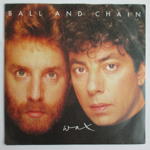 Wax ball and chain - wax, chain"