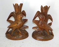 2 Supports en bois au déco