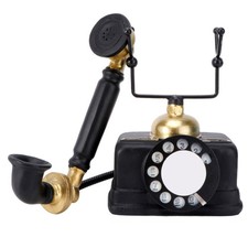 Téléphone fixe rétro - téléphone,