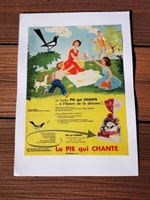 Publicité originale la pie