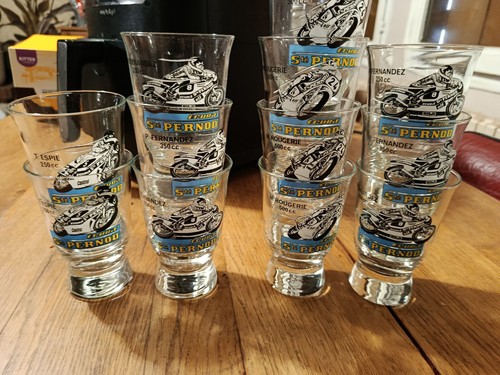 Lot anciens verres - lot,