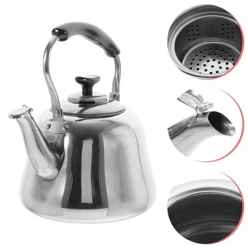 Bouilloire inox sifflante - inox,