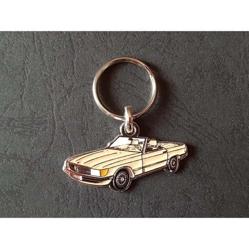 Porte clés profil mercedes - porte-clés,