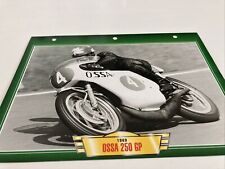 Ossa 250 GP 1969 fiche carte moto passion collection Atlas