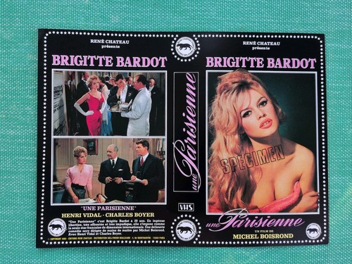 Une parisienne jaquette vhs - une, |