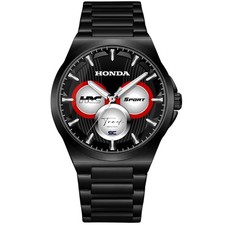 Montre Noir En Acier Fan Art