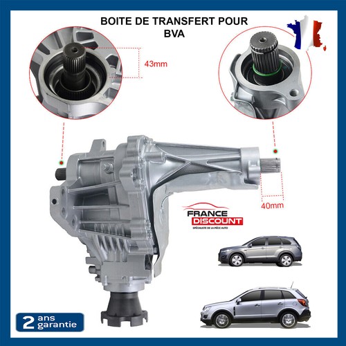 Boite transfert bva prévu - boite,