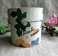 BOÎTE À CHAPEAU VINTAGE POUR