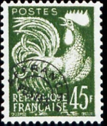 France preoblitere timbre - preoblitere,