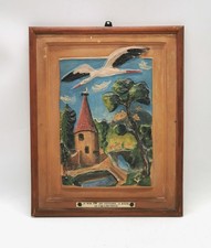 Ancien tableau en relief