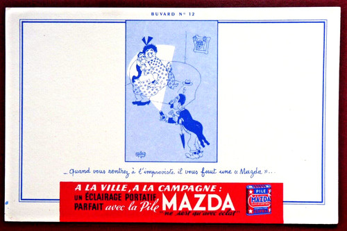 Buvard pile mazda grosse - -,