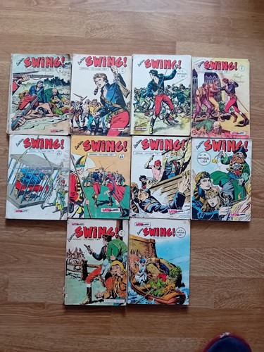 Lot bds captain swing - 10,