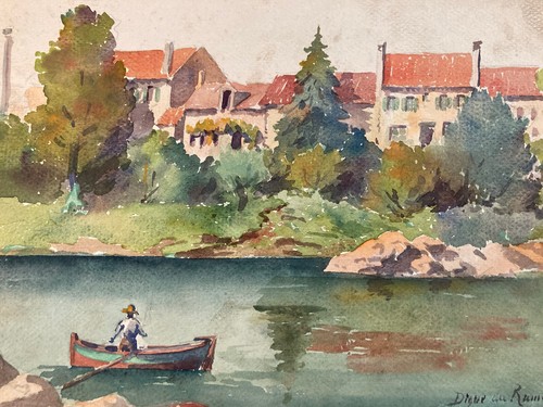 Très belle aquarelle - , toulouse