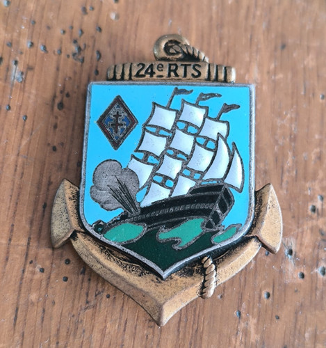 Insigne rts régiment - 24°,