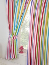 Rideaux Rayés Multicolores À