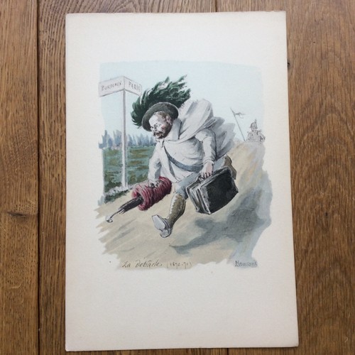 Débacle emile zola gravure - débacle,