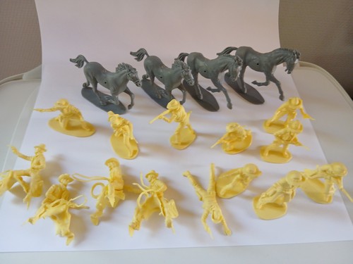 Lot soldats airfix cowboys - lot,